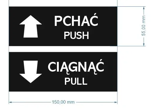 naklejka-pchac-ciagnac-w007-stan-nowy