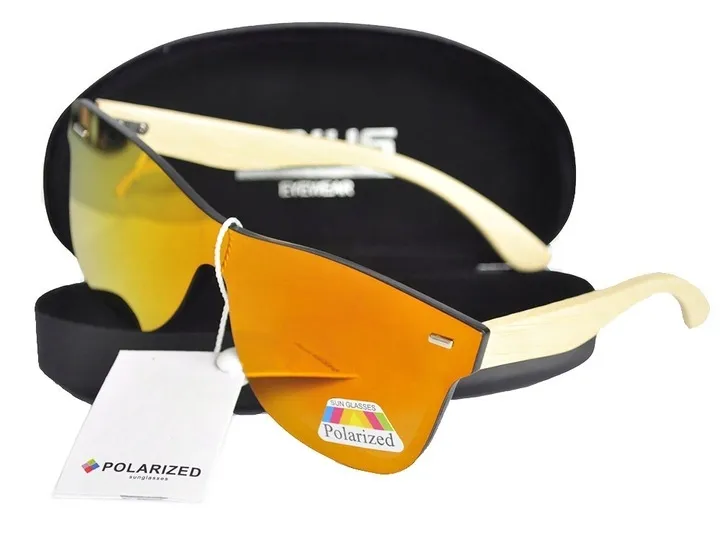 okulary-drewniane-polaryzacyjne-lustrzanki-etui-stan-nowy-material-oprawki-plastik