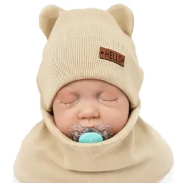 bezowy-komplet-bear-czapka-komin-40-42-hello