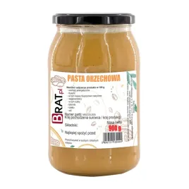 pasta-orzechowa-100percent-peanut-butter-smooth-900g