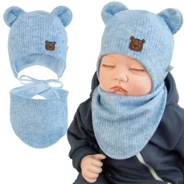 komplet-dzieciecy-podwojny-czapka-wiazana-apaszka-wiosna-jesien-48-50