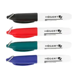 hogert-wodoodporny-marker-permanentny-pisak-budowlany-okragly-czerwony-1szt