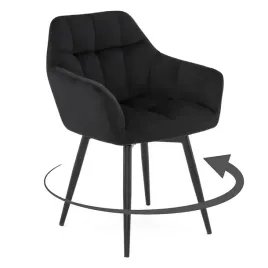 krzeslo-obrotowe-freja-welur-czarny-noga-czarna