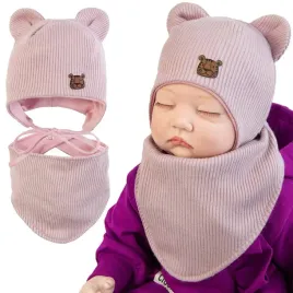 komplet-podwojny-czapka-dziewczeca-wiazana-apaszka-wiosna-jesien-48-50