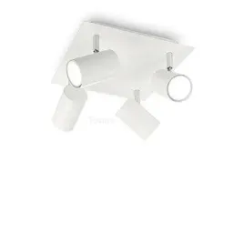 plafon-spot-pl4-kol-bialy-156774-ideal-lux