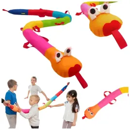 waz-spacerowy-gasienica-teczowy-dla-dzieci-akson-25-m-14-uchwytow