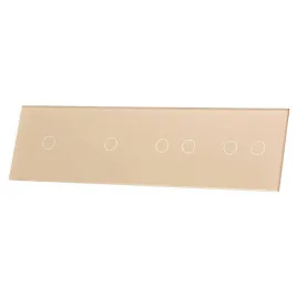 poczworny-zloty-panel-szklany-701122-63-livolo