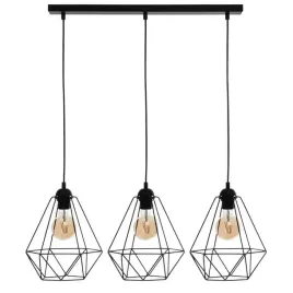 lampa-wiszaca-basket-black-3xe27-mlp7215-milagro