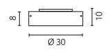 plafon-mini-lima-szary-blysk-67006-ramko