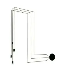 lampa-scienna-flusso-wall-3-jd0032-3w-king-home