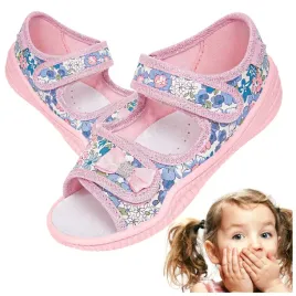 sandalki-viggami-kwiatki-kapcie-buty-na-rzep-dziewczece-dzieci-sandaly-r-30