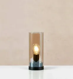 post-table-1l-12cm-black-plated-amber-108735-markslojd