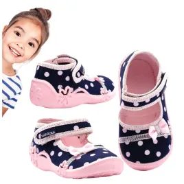 buciki-dzieciece-viggami-majka-groszki-r-24-kapcie-buty-dla-dziewczynki