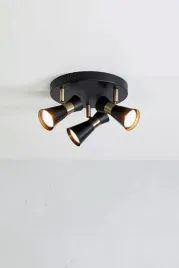 folie-ceiling-round-3l-black-antique-brass-108626-markslojd