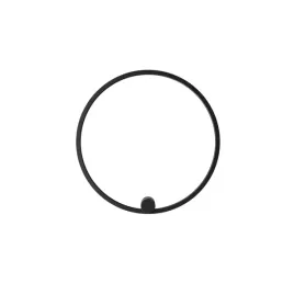 kinkiet-ringa-m-1xled-czarny-wl0116-m-bk-yaskr