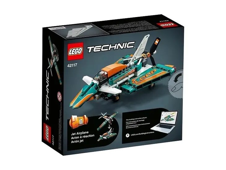lego-technic-samolot-wyscigowy-42117-marka-inna