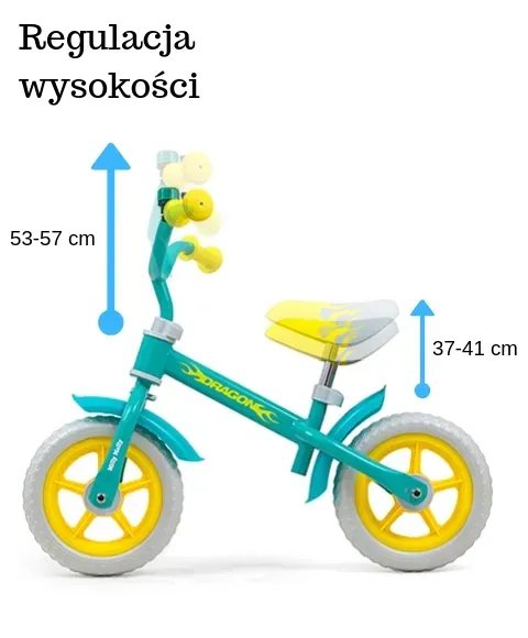 milly-mally-dragon-air-rowerek-biegowy-mint-hamulec-stan-nowy