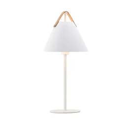 biala-lampa-stolowa-strap-nordlux-e27-40w-metal
