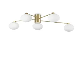 lampa-sufitowa-hermes-mosiadz-hermes-pl5-d90-ottone-ideal-lux