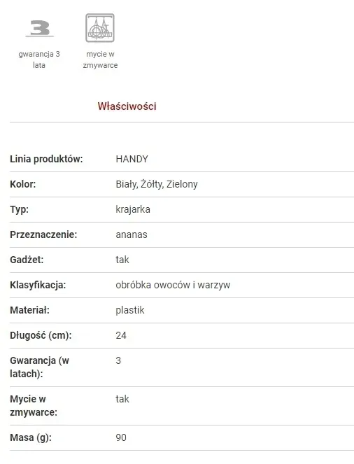 tescoma-krajarka-do-ananasa-handy-643650-stan-nowy