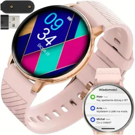 smartwatch-zegarek-damski-wodoodporny-pl-menu-rozmowy-smart-watch-4-paski