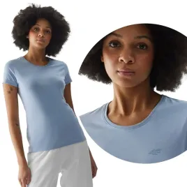 koszulka-damska-4f-t-shirt-bawelniany-krotki-rekaw-sportowy-s24t1161