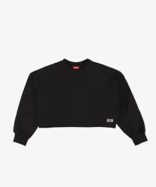 damska-czarna-bluza-bez-kaptura-prosto-van-l