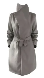 plaszcz-blogger-klasyczny-klapy-pasek-szary