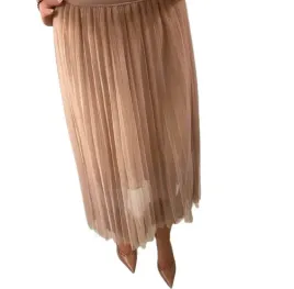 spodnica-szyfonowa-pudrowa