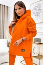 bluza-z-kapturem-oversize-stay-here-pomaranczowa