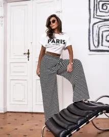 t-shirt-damski-paris-bialy