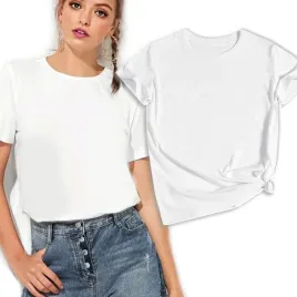 bluzka-t-shirt-gladka-bawelniana-luzna-xl-b-70