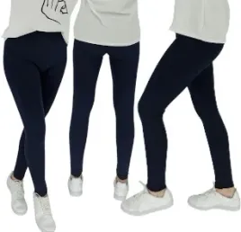 leginsy-damskie-granatowy-ocieplane-bezszwowe