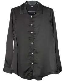 czarna-satynowa-koszula-guziki-elegancka-kolnierzyk-s-36