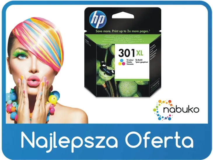 tusz-hp-301-xl-color-stan-nowy