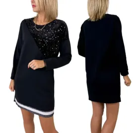 sukienka-bawelniana-tunika-prosta-klasyczna-nice-czarna