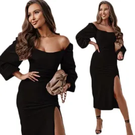 sukienka-midi-wyciecie-bufiaste-rekawy-kolory-l-xl