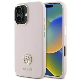 etui-guess-guhcp16sm4dgpp-apple-iphone-16-hardcase-silicone-logo-strass-4g