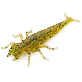 przyneta-sztuczna-robak-fishup-diving-bug-caramel-green-and-black-5cm-8-szt