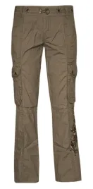 spodnie-damskie-dlugie-proste-mlodziezowe-bojowki-brazowe-bawelna-36-s