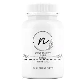 naturepro-methylofolian-kwas-foliowy-5-mthf-800-mg-180-tabletek