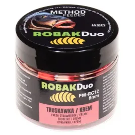 robak-duo-8mm-25g-jaxon-zaneta-method-feeder-skuteczna-truskawka-krem