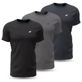 koszulka-meska-4f-t-shirt-bawelniany-na-co-dzien-zestaw-3pak-limitowana