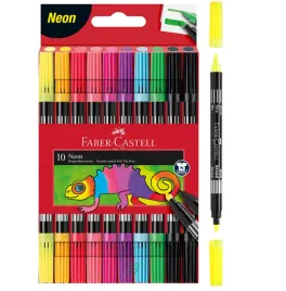 faber-castell-flamastry-dwustronne-10-kolorow-neon