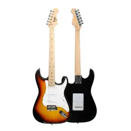 zestaw-gitara-elektryczna-4-4-brazowa-wzmacniacz-pokrowiec-tuner-kabel