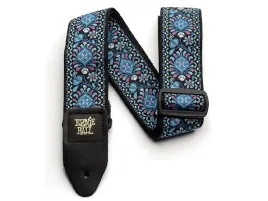 pasek-gitarowy-ernie-ball-indigo-orchid-jacquard