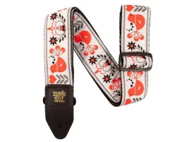pasek-gitarowy-ernie-ball-red-bird-winter-jacquard