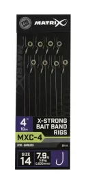 matrix-przypon-mxc-4-rozmiar-14-x-strong-bait-band-10cm-8szt-do-duzych-ryb