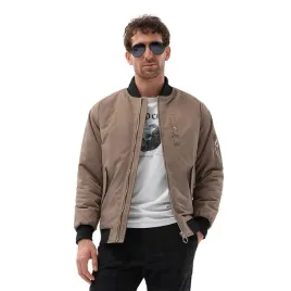 kurtka-meska-bomberka-c516-bezowa-l