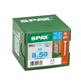 spax-wkrety-do-wspornika-slupow-8x50-stal-nierdzewna-a1-op-50-sztuk